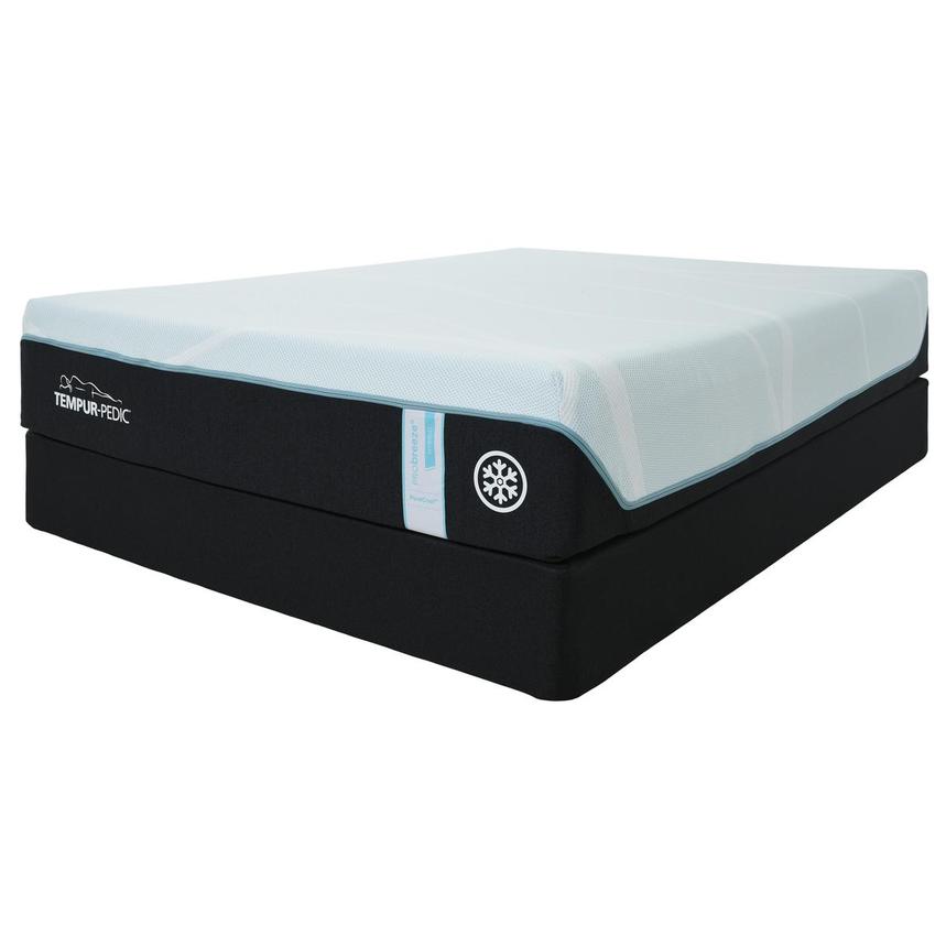 ProBreeze-Hybrid MF Queen Mattress w/Regular Foundation by Tempur-Pedic ...