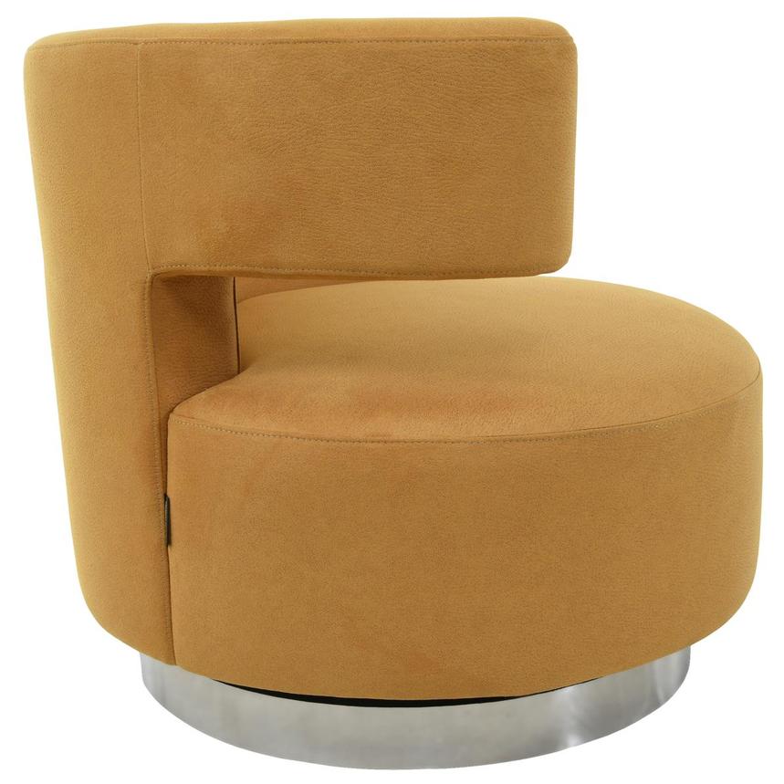 Okru II Yellow Accent Chair w/2 Pillows alternate image, 6 of 13 images.