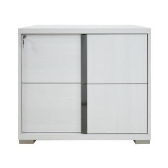 Tivo White Lateral File Cabinet