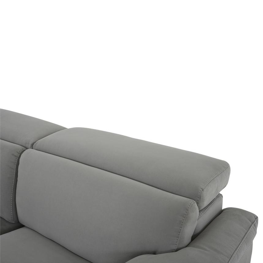 Karly Light Gray Corner Sofa w/Right Chaise  alternate image, 6 of 12 images.