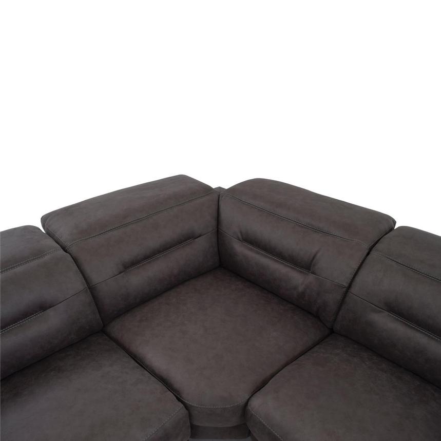Claribel II Gray Power Reclining Sectional with 5PCS/2PWR  alternate image, 4 of 8 images.