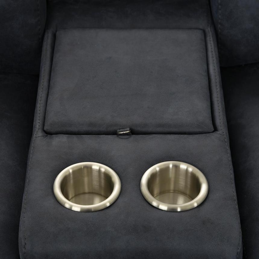 Claribel II Blue Home Theater Seating with 5PCS/3PWR  alternate image, 7 of 10 images.