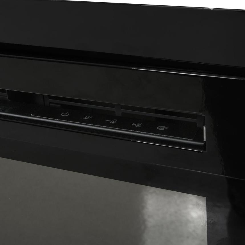 Rialto Black Electric Fireplace w/Remote Control  alternate image, 10 of 12 images.