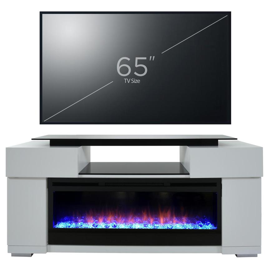 Concord White Electric Fireplace alternate image, 2 of 9 images.