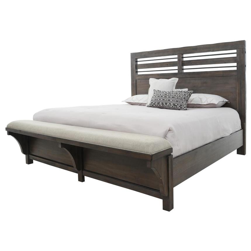 Roman King Panel Bed El Dorado Furniture