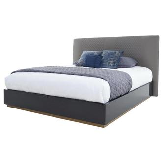 Sapphire Queen Upholstered Panel Bed
