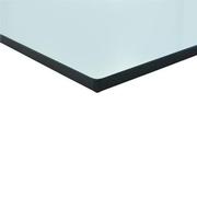87" Rectangular Glass Top  alternate image, 2 of 2 images.