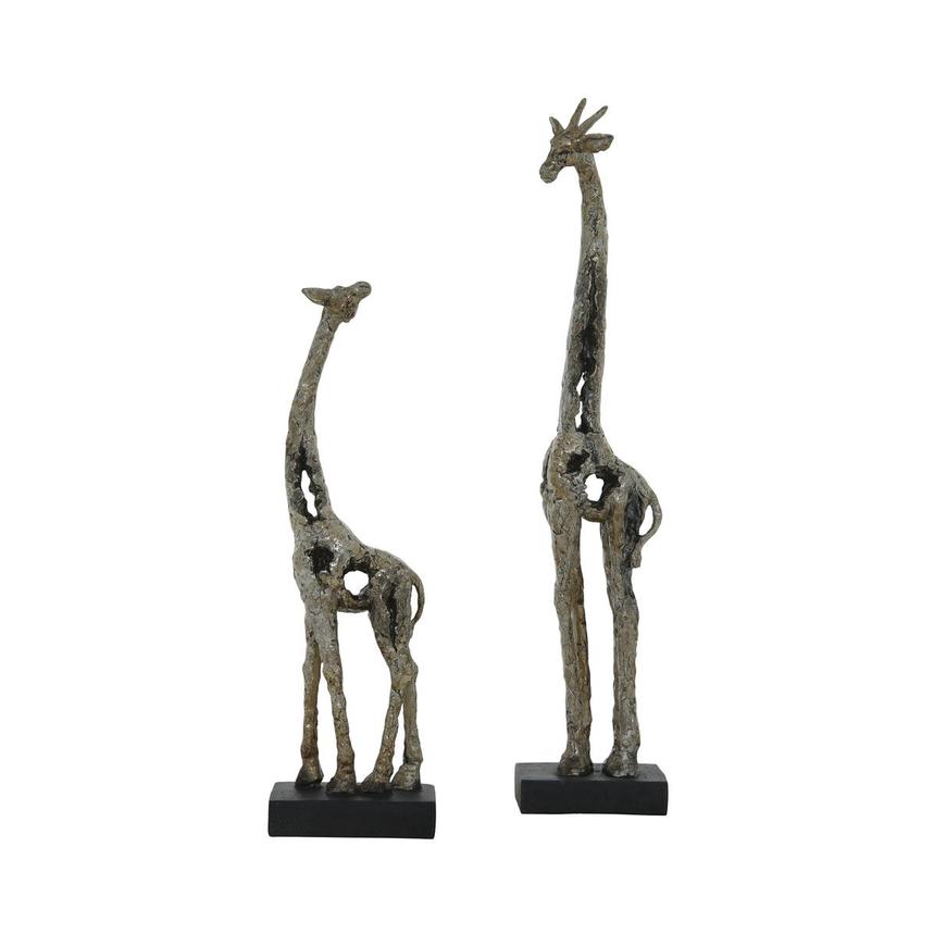 Giraffe Set of 2 Sculptures  main image, 1 of 6 images.