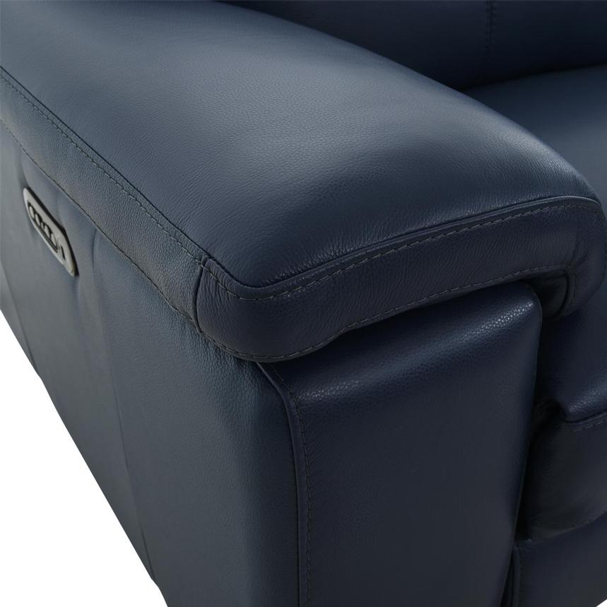 Charlie Blue Corner Sofa w/Right Chaise  alternate image, 9 of 15 images.