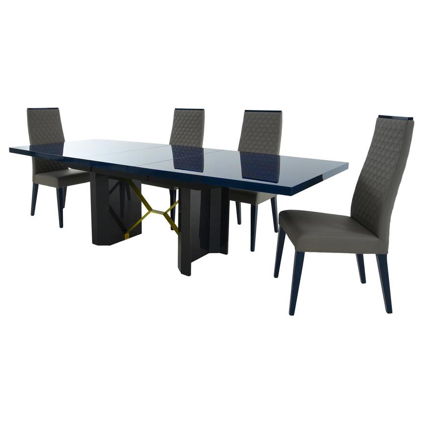 Sapphire 78" 5-Piece Dining Set  alternate image, 3 of 21 images.