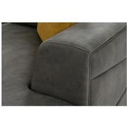Grigio Gray 2PC Sectional Sofa w/Left Chaise  alternate image, 3 of 5 images.