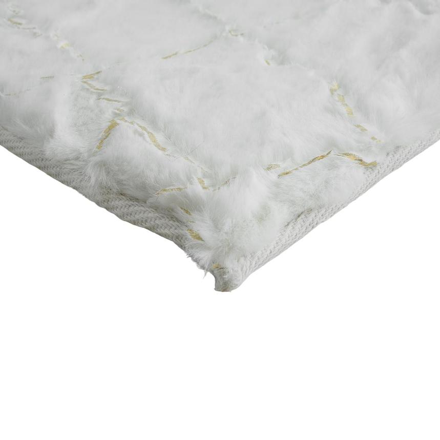 Brielle White 5' x 8' Area Rug  alternate image, 3 of 3 images.