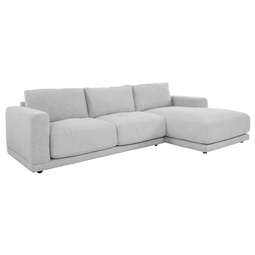 Nathaniel Gray Corner Sofa w/Right Chaise  main image, 1 of 8 images.