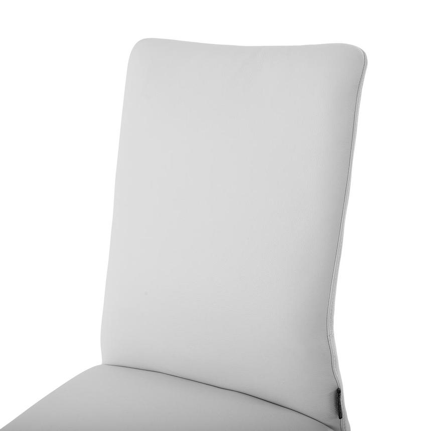 Lucky White Leather Side Chair  alternate image, 5 of 8 images.