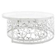 Lacey Silver Nesting Tables Set of 2  alternate image, 4 of 9 images.