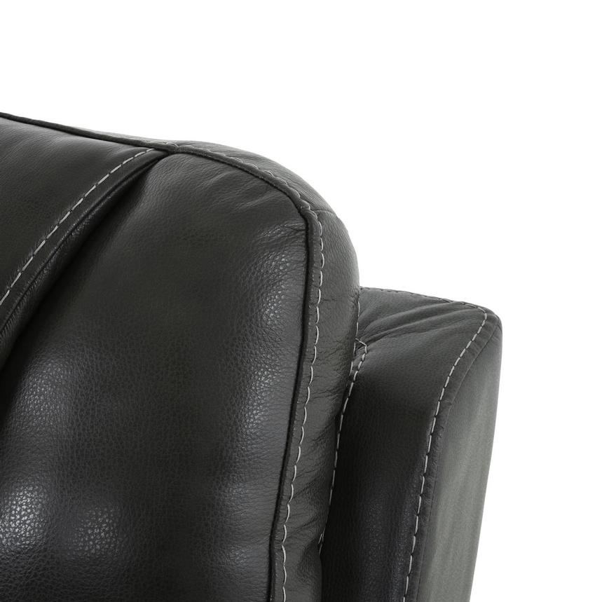 Bruce Power Reclining Leather Sofa alternate image, 7 of 10 images.
