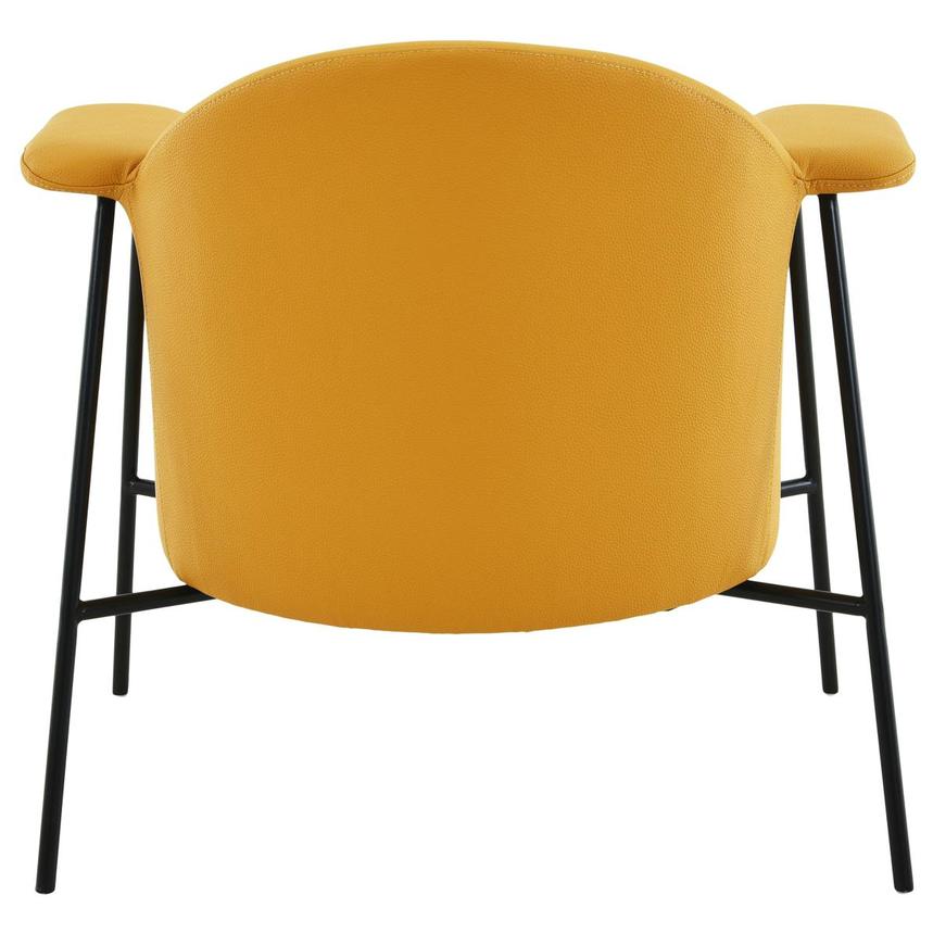 Amaya Yellow Accent Chair  alternate image, 3 of 8 images.