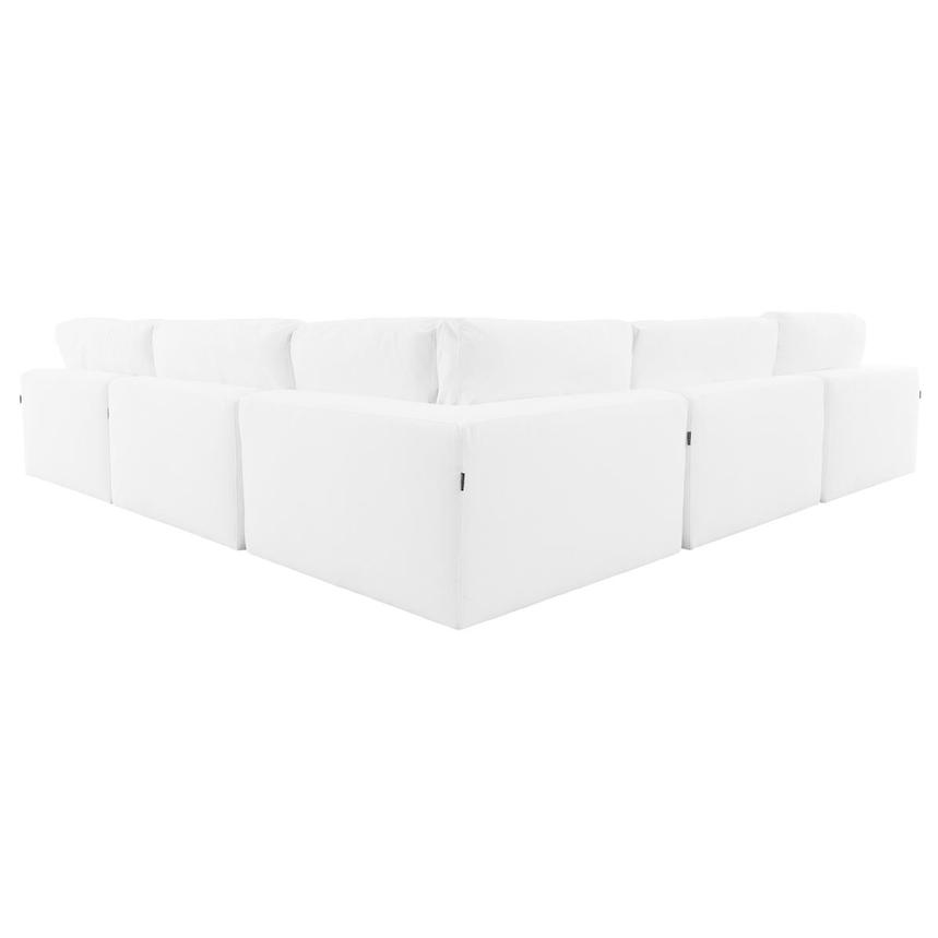 Pearl Corner Sofa with 5PCS/3 Armless Chairs  alternate image, 3 of 10 images.