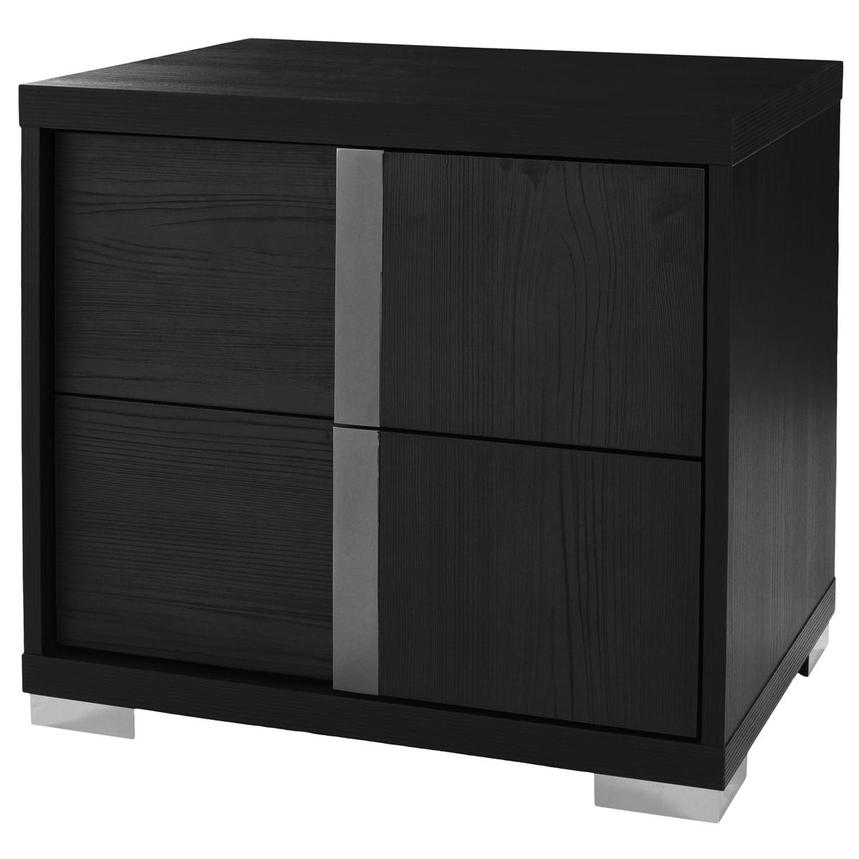 Verona Black Right Nightstand alternate image, 4 of 11 images.