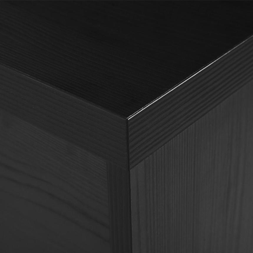 Verona Black Right Nightstand alternate image, 9 of 11 images.