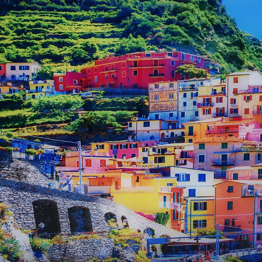 Cinque Terre Set of 3 Acrylic Wall Art  alternate image, 3 of 3 images.