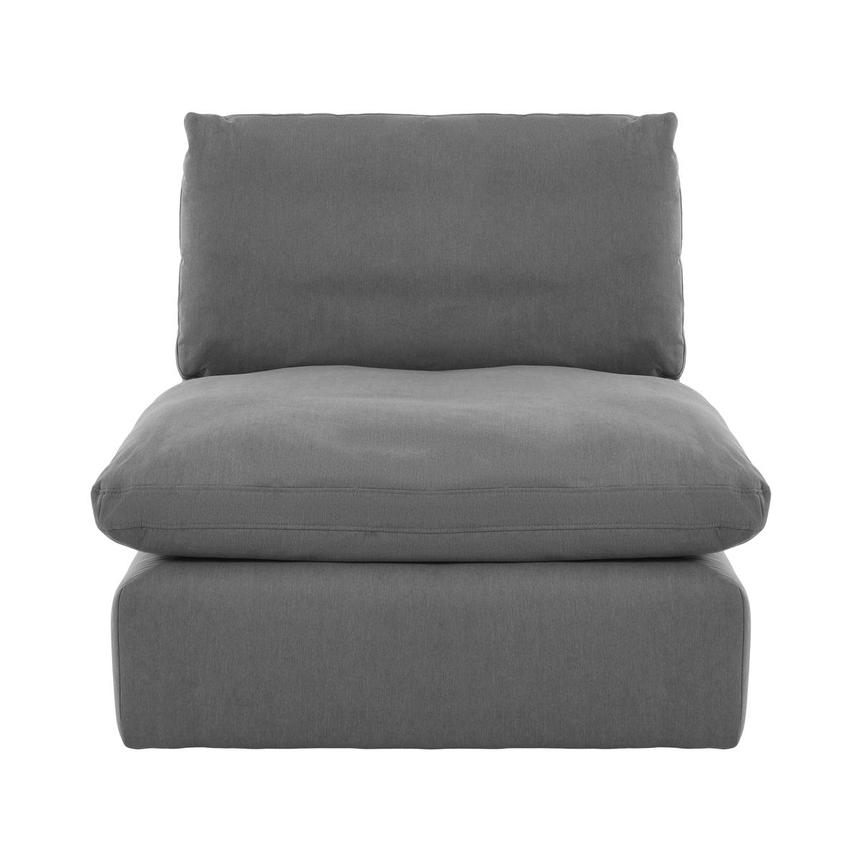 Depp Gray Armless Chair  main image, 1 of 4 images.