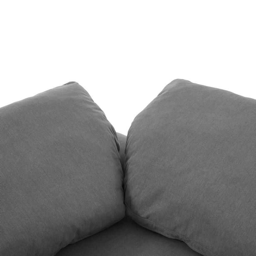 Depp Gray Corner Sofa with 5PCS/Ottoman  alternate image, 4 of 9 images.