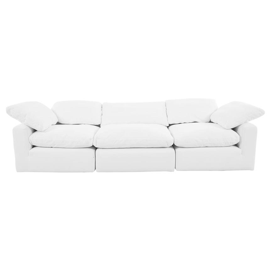 Depp White Oversized Sofa  main image, 1 of 12 images.