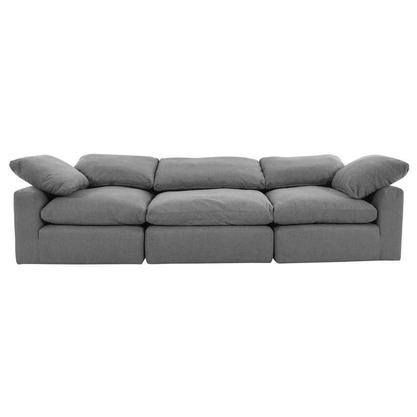 Depp Gray Oversized Sofa El Dorado Furniture