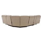 Dan Cream Power Reclining Sectional with 6PCS/2PWR  alternate image, 2 of 9 images.