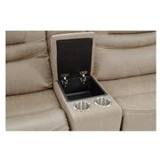 Dan Cream Power Reclining Sectional with 6PCS/2PWR  alternate image, 7 of 9 images.