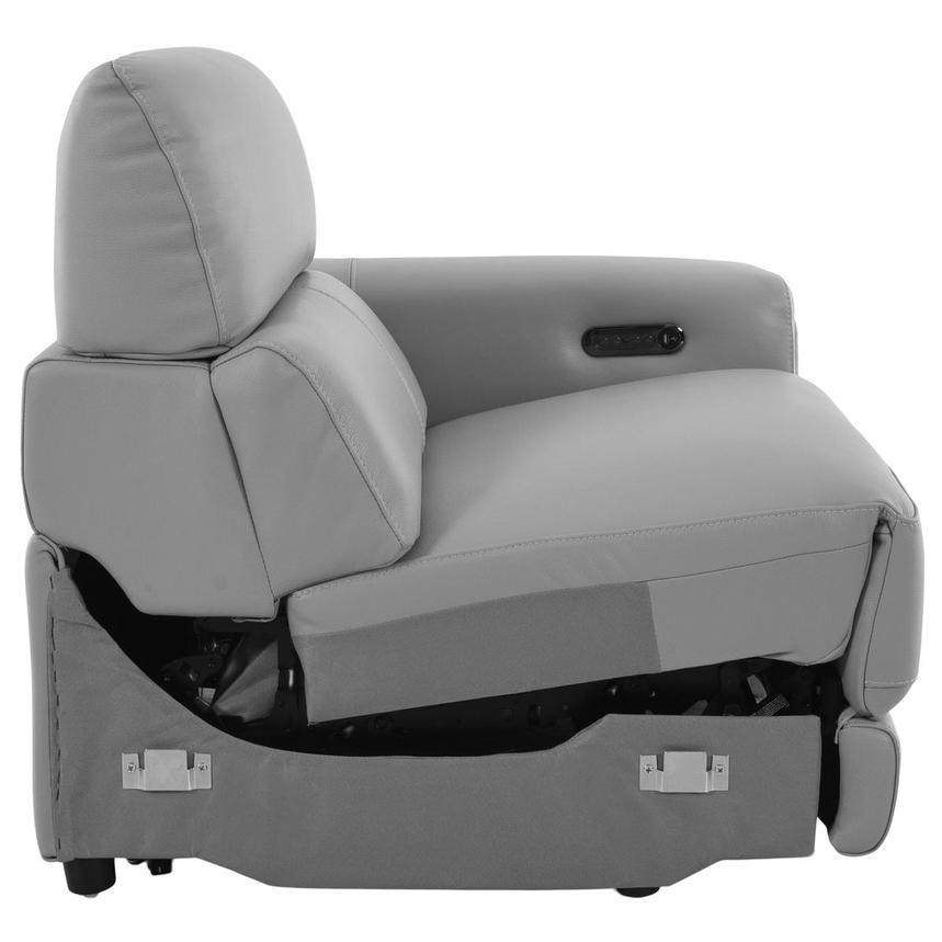 Charlette Silver Right Power Recliner  alternate image, 5 of 5 images.