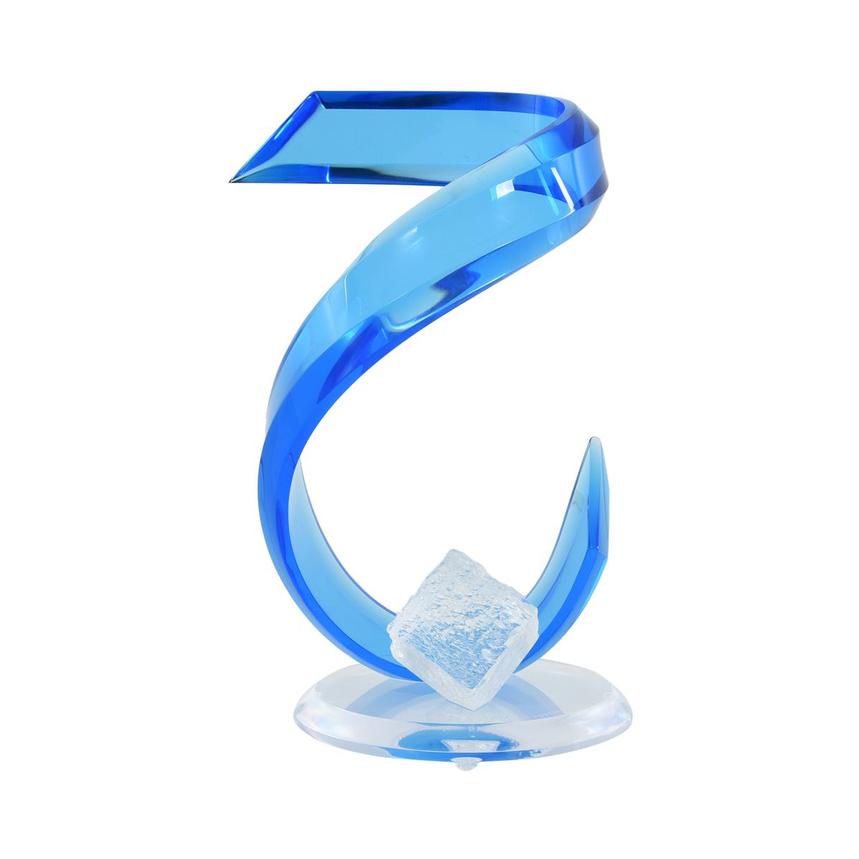 Serenity II Blue Sculpture main image, 1 of 3 images.