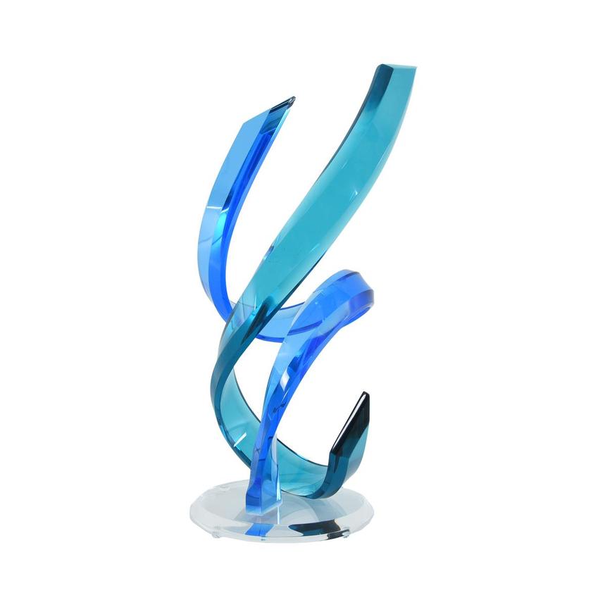 Tango ll Blue Sculpture main image, 1 of 3 images.
