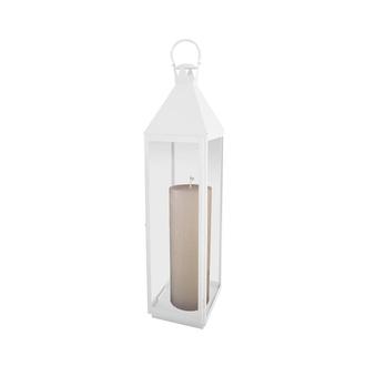 Claudine White X-Large Lantern