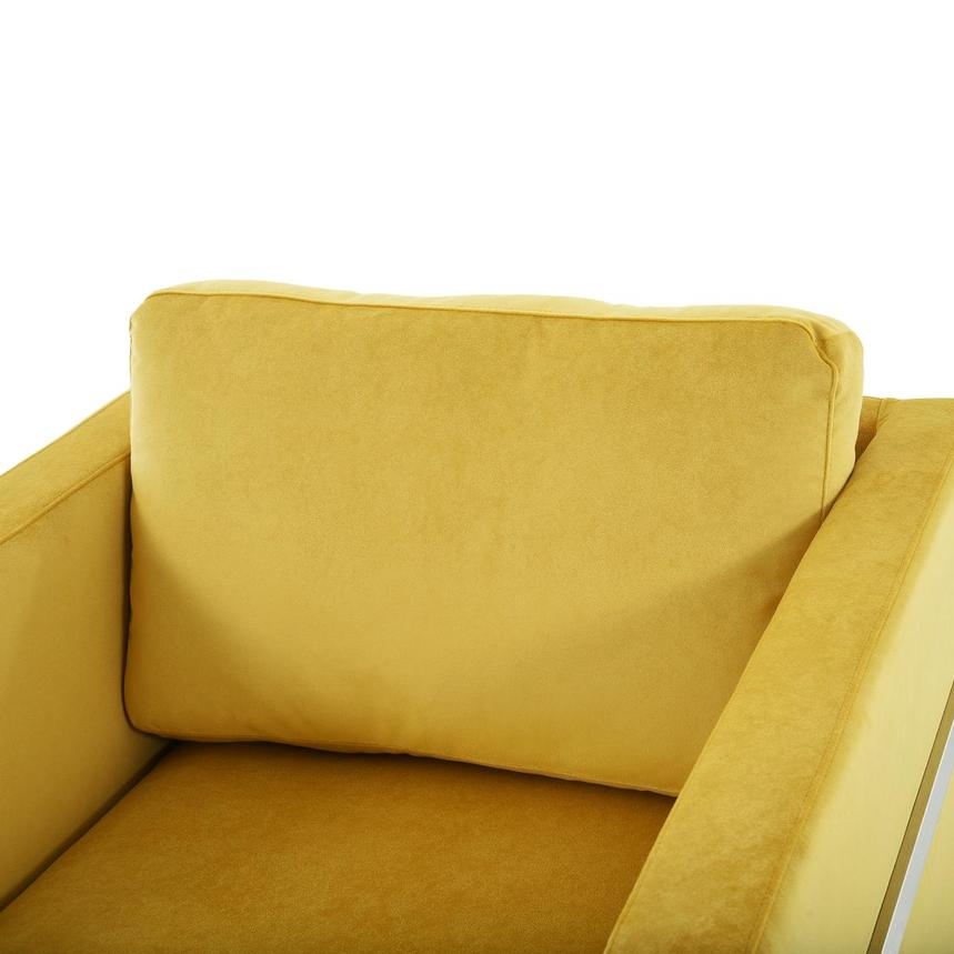 Emma Yellow Accent Chair  alternate image, 5 of 10 images.
