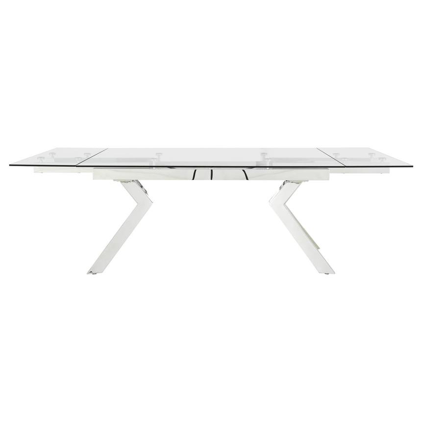 Landon Silver Extendable Dining Table  alternate image, 4 of 10 images.