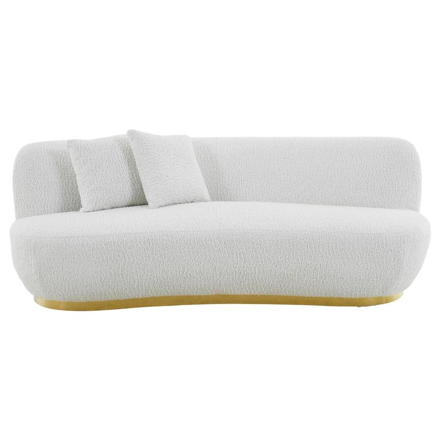 Zina White Sofa  main image, 1 of 11 images.