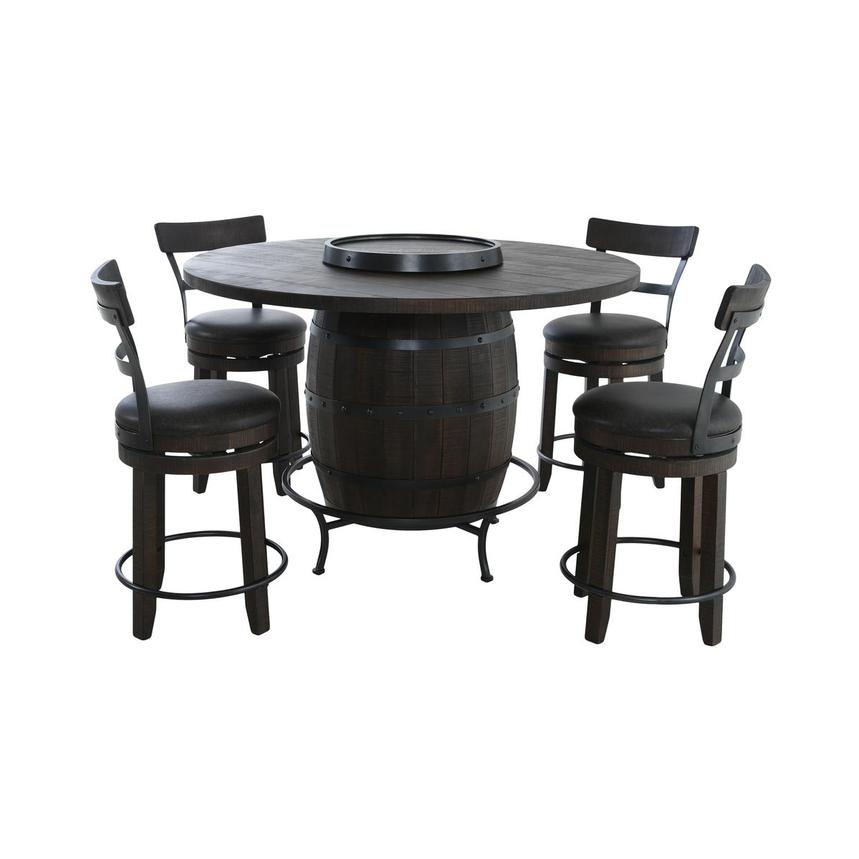 Wesley 5-Piece Counter Dining Set  main image, 1 of 19 images.