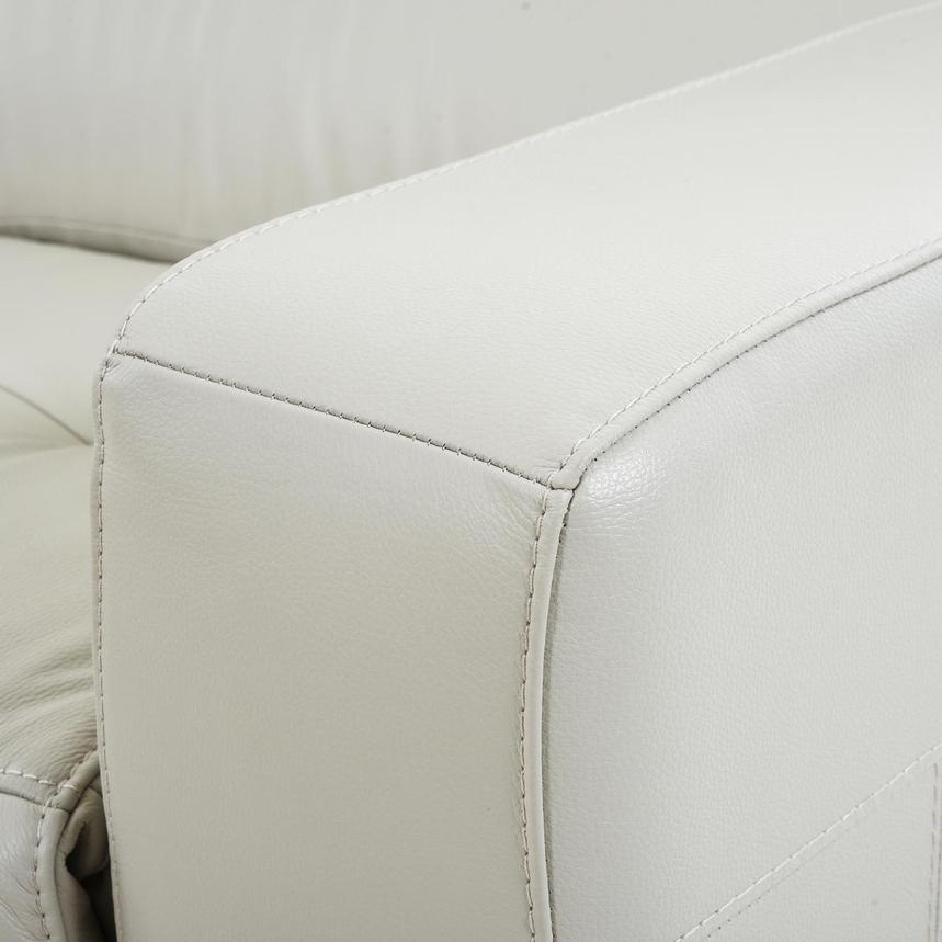 Beckham Leather Corner Sofa with 6PCS/3PWR  alternate image, 13 of 16 images.