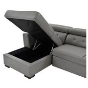 Reeve Gray Sleeper w/Left Chaise  alternate image, 7 of 7 images.
