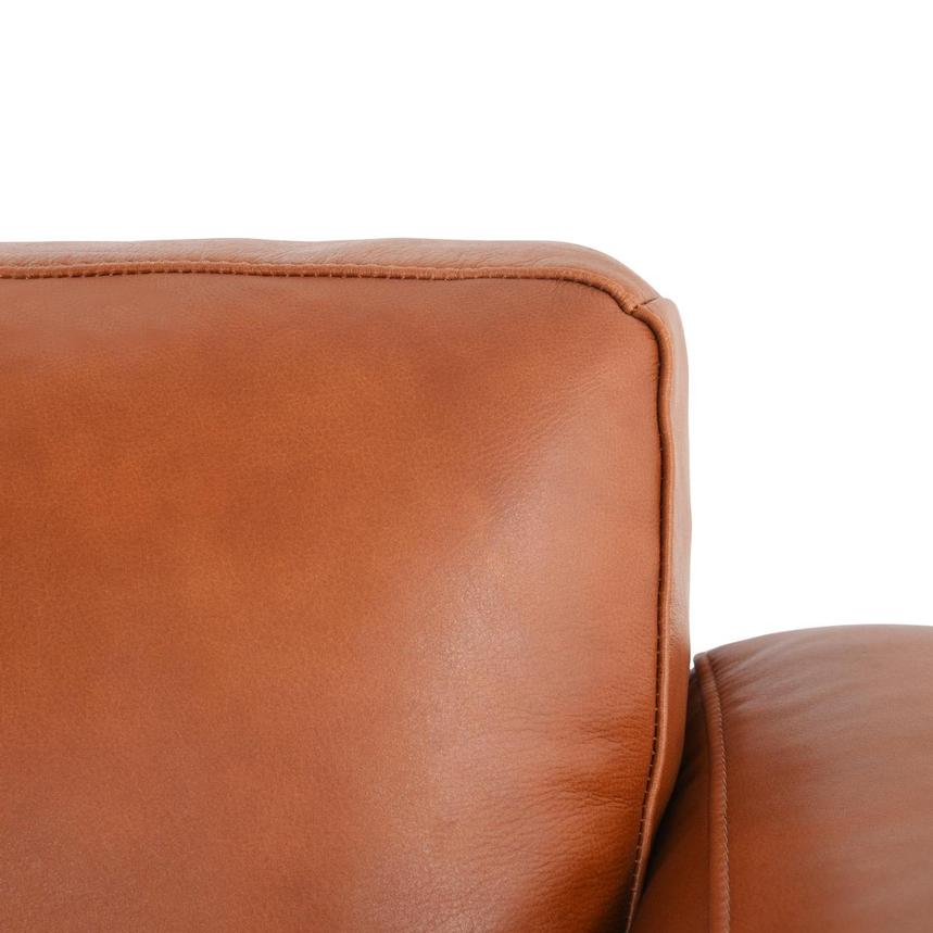 Symphony Leather Sofa w/Right Chaise  alternate image, 8 of 19 images.