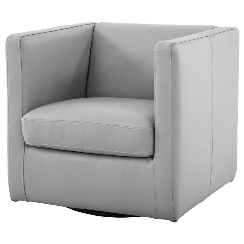 Cute Silver Accent Chair w/2 Pillows  alternate image, 3 of 12 images.