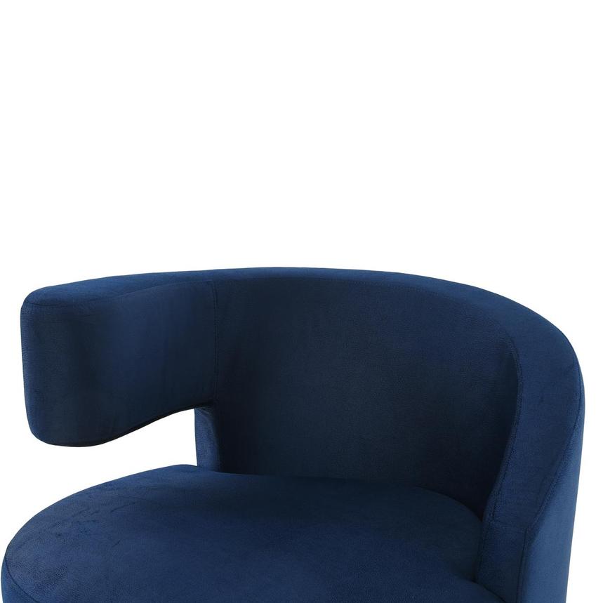 Okru Blue Swivel Chair  alternate image, 5 of 7 images.
