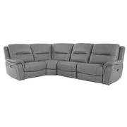 Ivone Leather Power Reclining Sectional with 4PCS/2PWR  main image, 1 of 13 images.