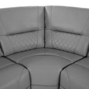 Ivone Leather Power Reclining Sectional with 4PCS/2PWR  alternate image, 6 of 13 images.