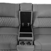 Ivone Home Theater Leather Seating with 5PCS/3PWR  alternate image, 7 of 17 images.