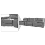 Ivone Home Theater Leather Seating with 5PCS/3PWR  alternate image, 17 of 17 images.