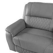Ivone Leather Power Reclining Sectional with 6PCS/3PWR  alternate image, 5 of 17 images.