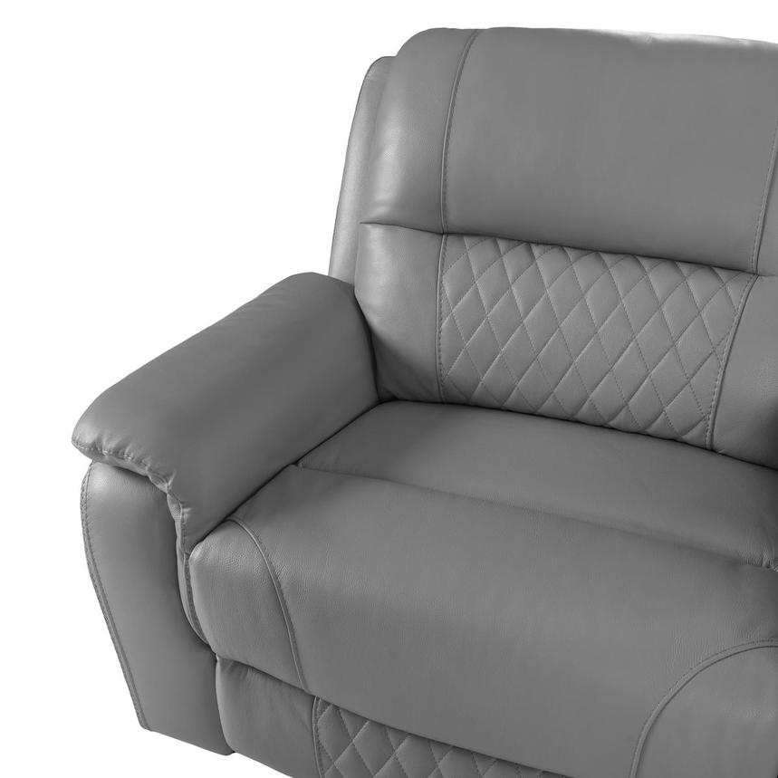 Ivone Leather Power Reclining Sectional with 7PCS/3PWR alternate image, 6 of 18 images.